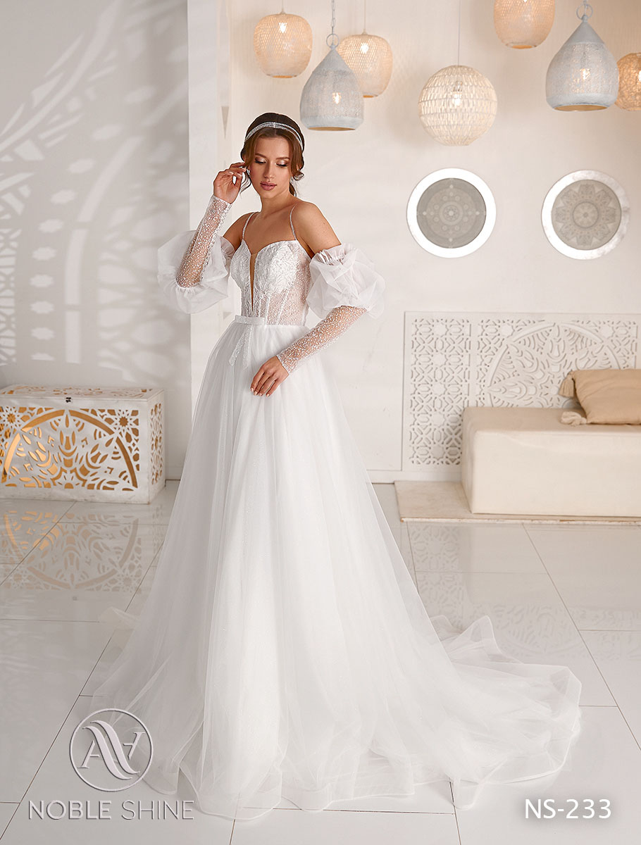 Dress NS-233 from the Honeymoon collection by Noble Shine