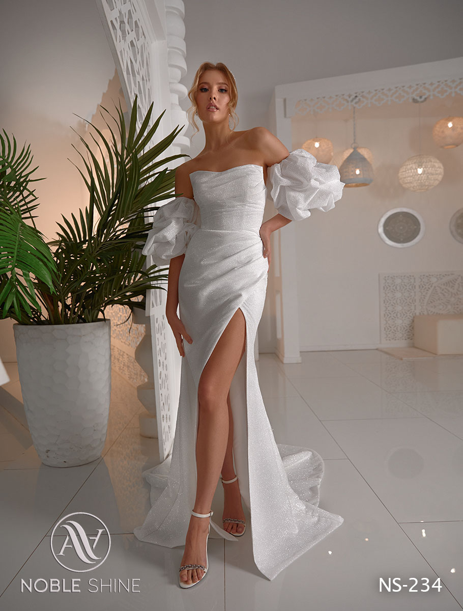 Dress NS-234 from the Honeymoon collection by Noble Shine