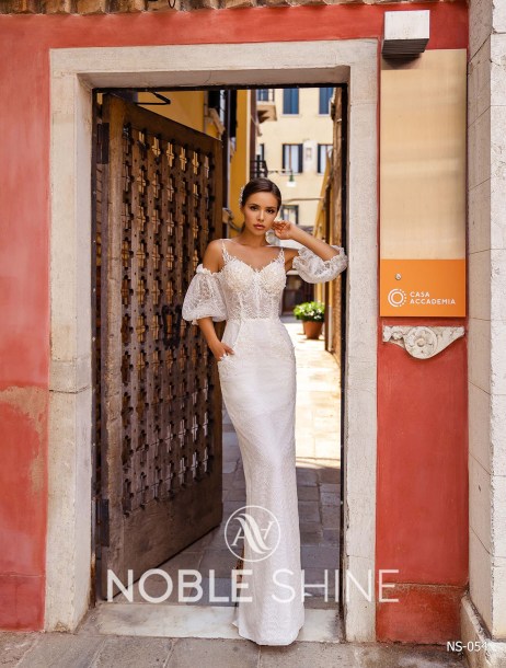 Dress NS-054 from the Venice collection by Noble Shine
