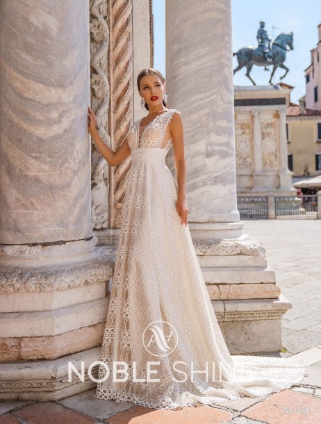 Dress NS-058 from the Venice collection by Noble Shine