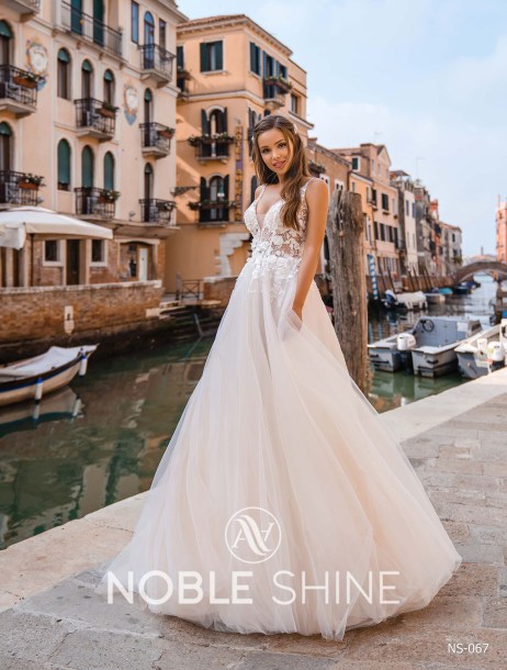 Dress NS-067 from the Venice collection by Noble Shine