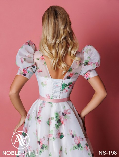 Dress NS-198 from the Felicity collection by Noble Shine
