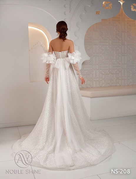 Dress NS-208 from the Honeymoon collection by Noble Shine