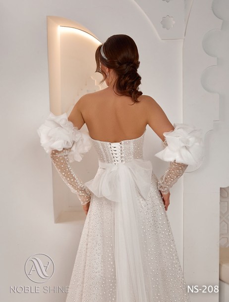 Dress NS-208 from the Honeymoon collection by Noble Shine