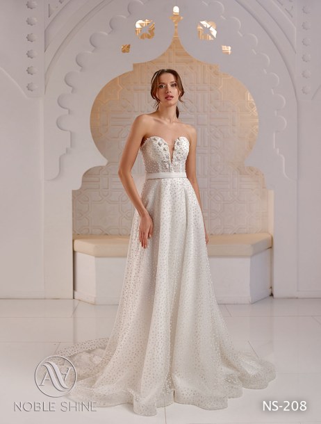 Dress NS-208 from the Honeymoon collection by Noble Shine