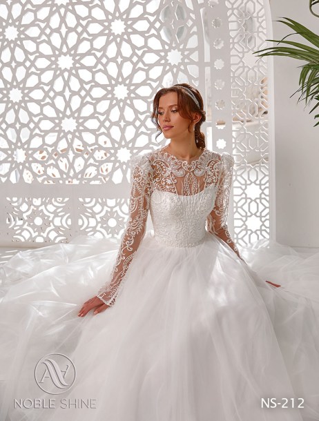 Dress NS-212 from the Honeymoon collection by Noble Shine