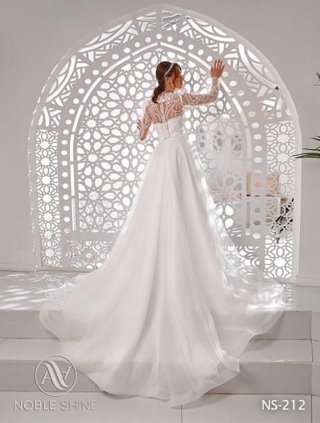 Dress NS-212 from the Honeymoon collection by Noble Shine