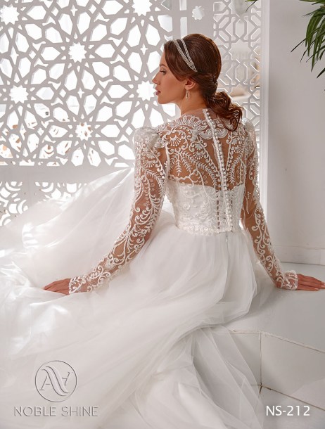 Dress NS-212 from the Honeymoon collection by Noble Shine