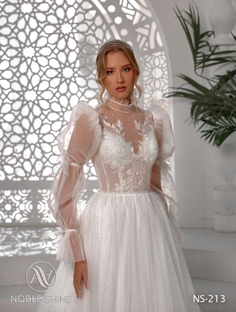 Dress NS-213 from the Honeymoon collection by Noble Shine
