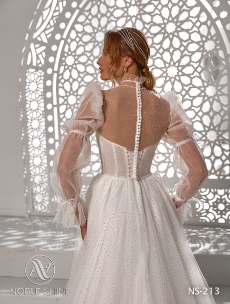 Dress NS-213 from the Honeymoon collection by Noble Shine