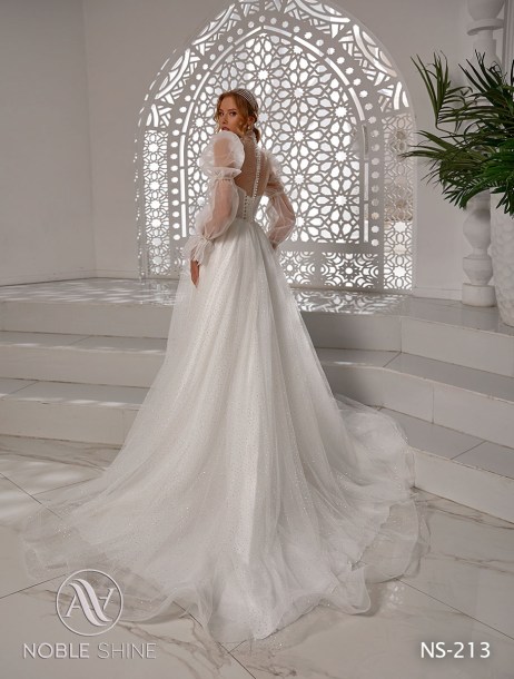 Dress NS-213 from the Honeymoon collection by Noble Shine