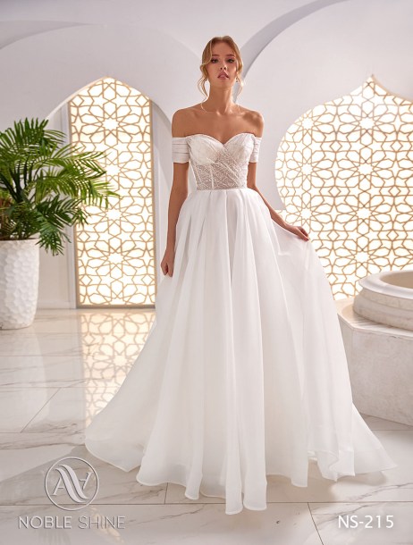 Dress NS-215 from the Honeymoon collection by Noble Shine