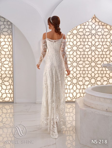 Dress NS-218 from the Honeymoon collection by Noble Shine