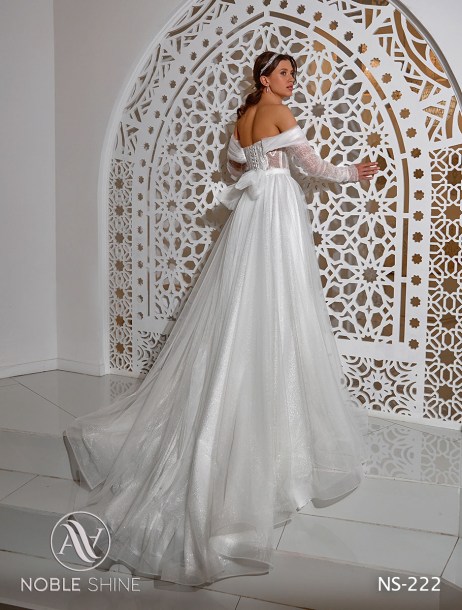 Dress NS-222 from the Honeymoon collection by Noble Shine