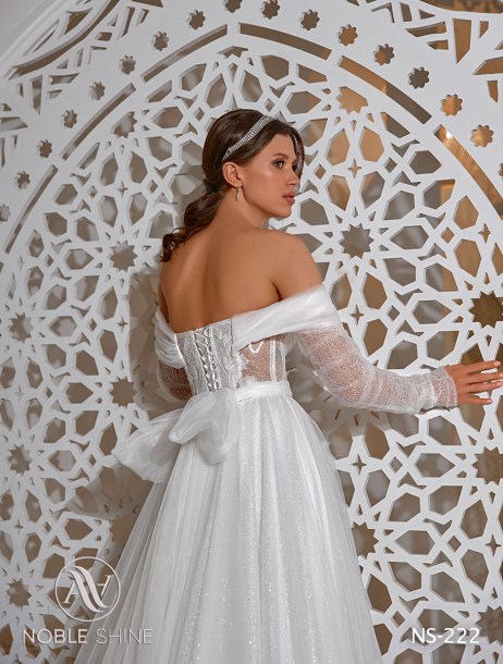 Dress NS-222 from the Honeymoon collection by Noble Shine