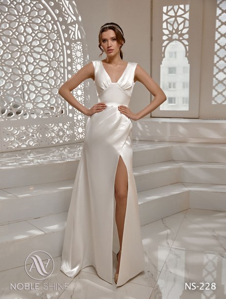 Dress NS-228 from the Honeymoon collection by Noble Shine