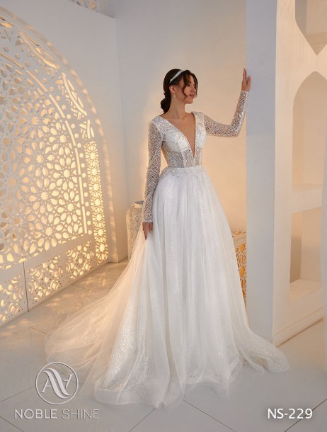 Dress NS-229 from the Honeymoon collection by Noble Shine