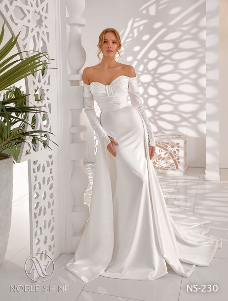 Dress NS-230 from the Honeymoon collection by Noble Shine
