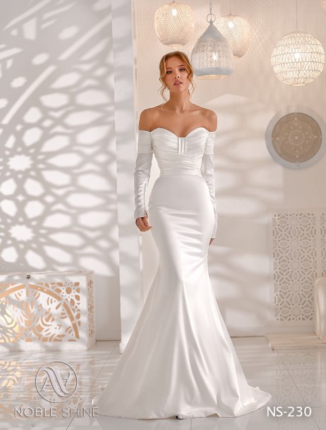 Dress NS-230 from the Honeymoon collection by Noble Shine