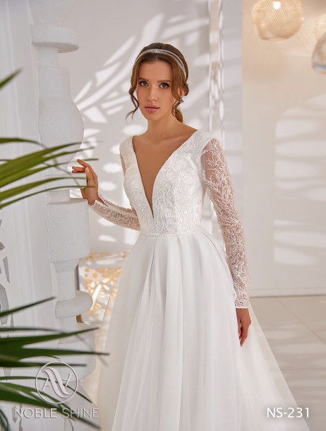 Dress NS-231 from the Honeymoon collection by Noble Shine