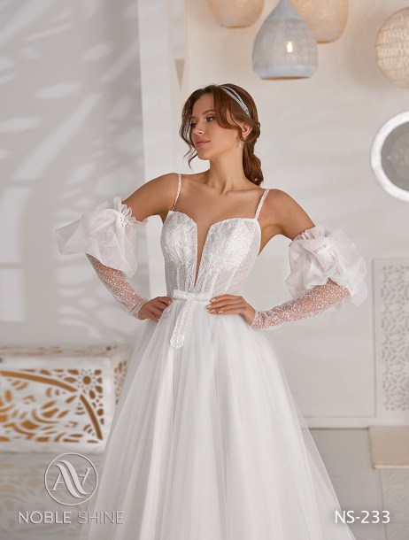 Dress NS-233 from the Honeymoon collection by Noble Shine