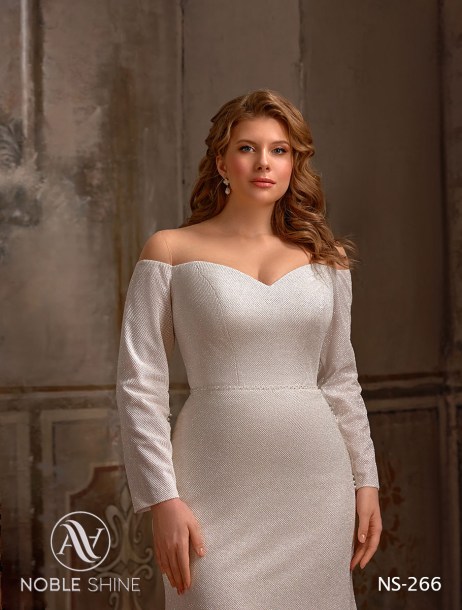 Dress NS-266 from the Grand feel - Plus size collection by Noble Shine