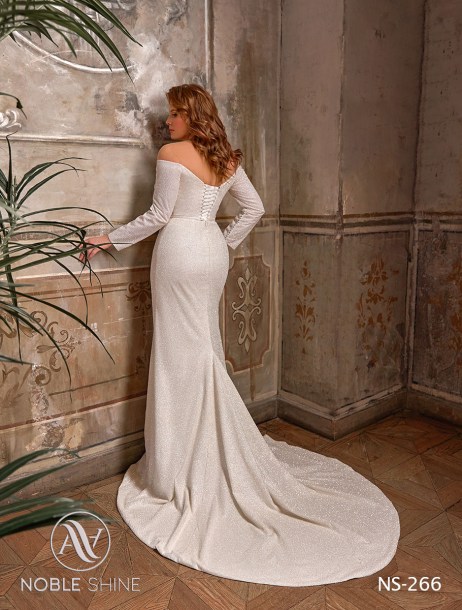 Dress NS-266 from the Grand feel - Plus size collection by Noble Shine