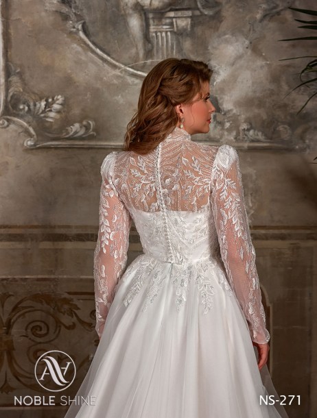 Dress NS-271 from the Grand feel - Plus size collection by Noble Shine