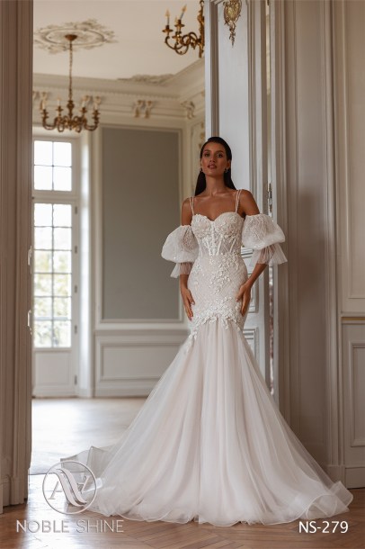 Dress NS-279 from the Jadore collection by Noble Shine