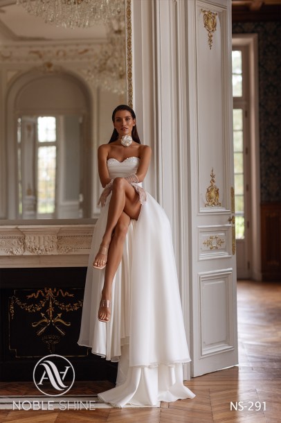 Dress NS-291 from the Jadore collection by Noble Shine