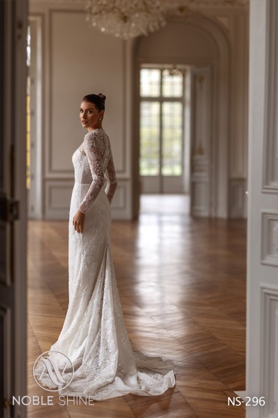 Dress NS-296 from the Jadore collection by Noble Shine