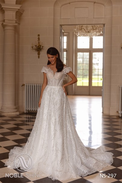 Dress NS-297 from the Jadore collection by Noble Shine
