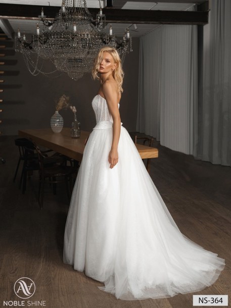 Wedding dress NS-364 from the Nova Fenix collection by Noble Shine